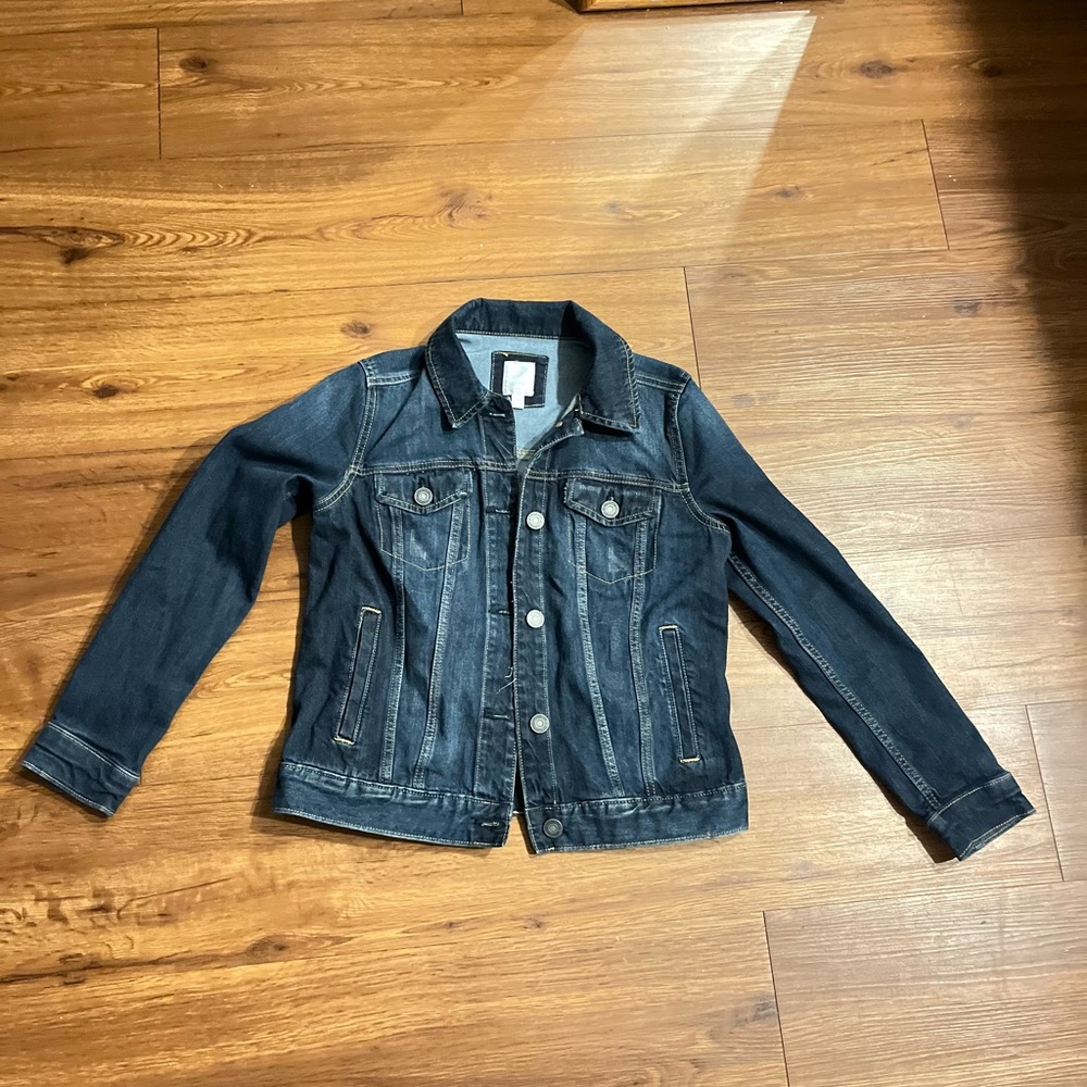 Lauren Conrad Dark Blue Denim Jacket XS